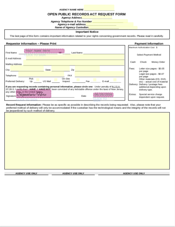 collections of top forms seamlessgov blog arkansas freedom of information act request form