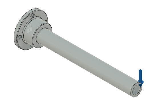 part stiffness tube model calculating stiffness and deflection