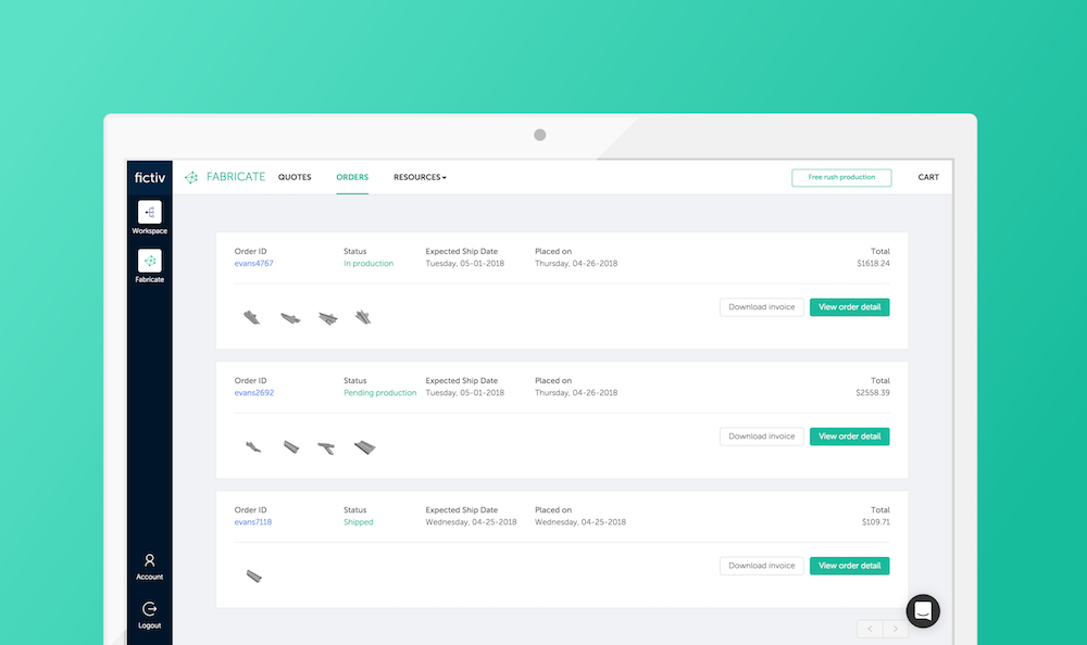 Introducing Online Order Tracking for Predictable Manufacturing Timelines