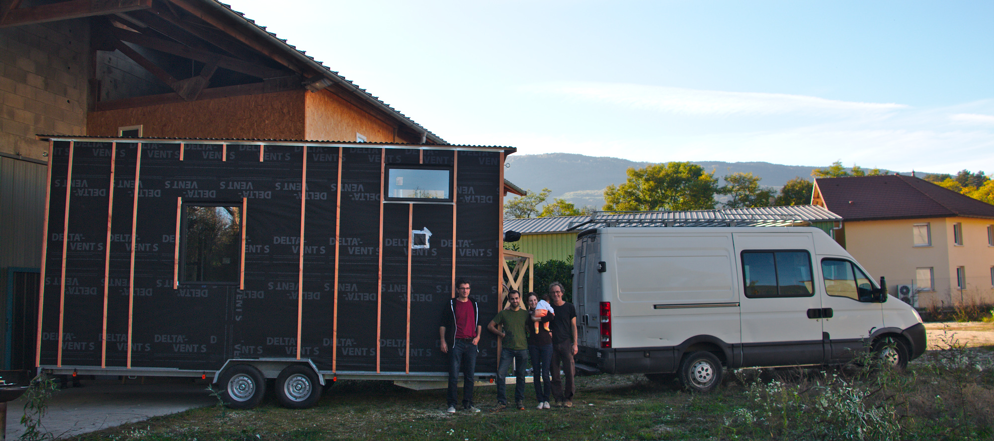 Transport d'une Tiny House préfabriquée