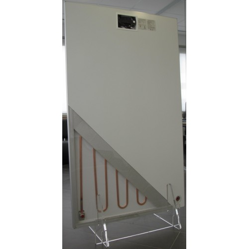 Panneau solaire hybride PVT vue de derrière en écorché