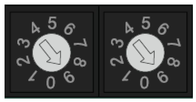 Numérotation du UH8