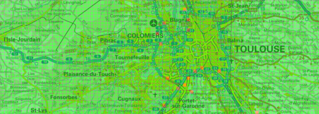 Carte verte orange pour la géothermie à Toulouse