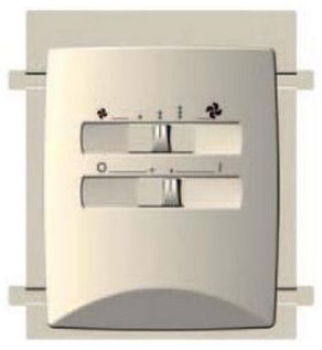 Commande pour radiateur réversible pour climatisation écologique