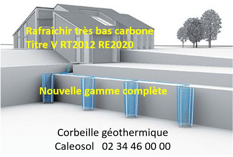 Corbeille géothermique pro