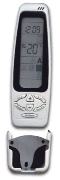 Télécommande pour gainable pour puits canadien hydraulque