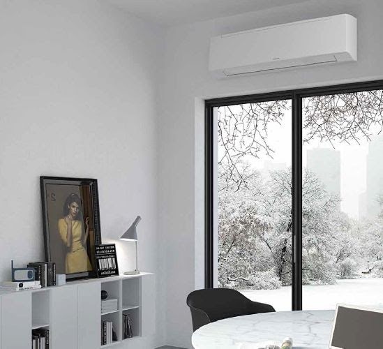 Climatisation pour comble avec console murale