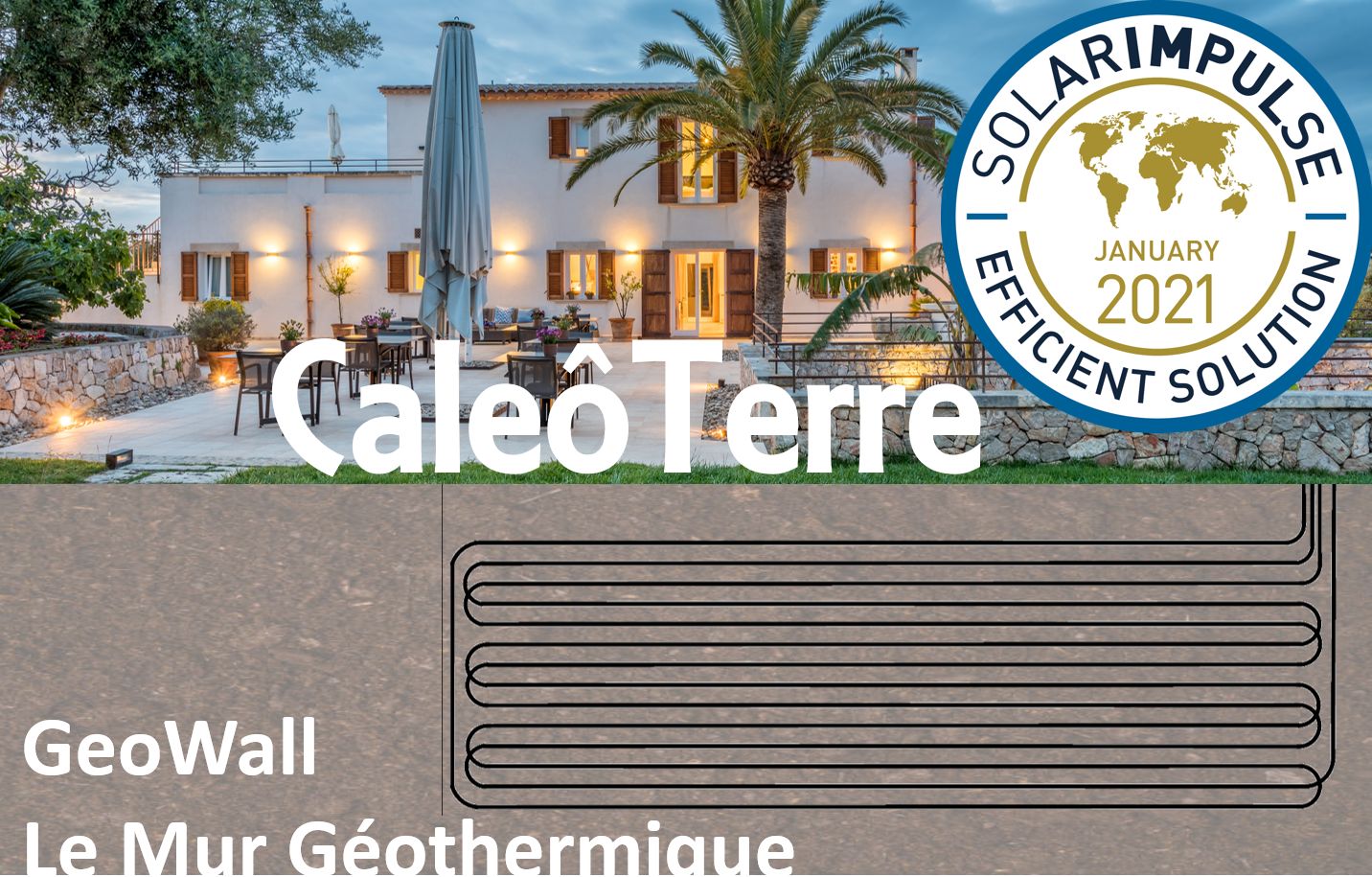 Mur géothermique pour SolaroPac