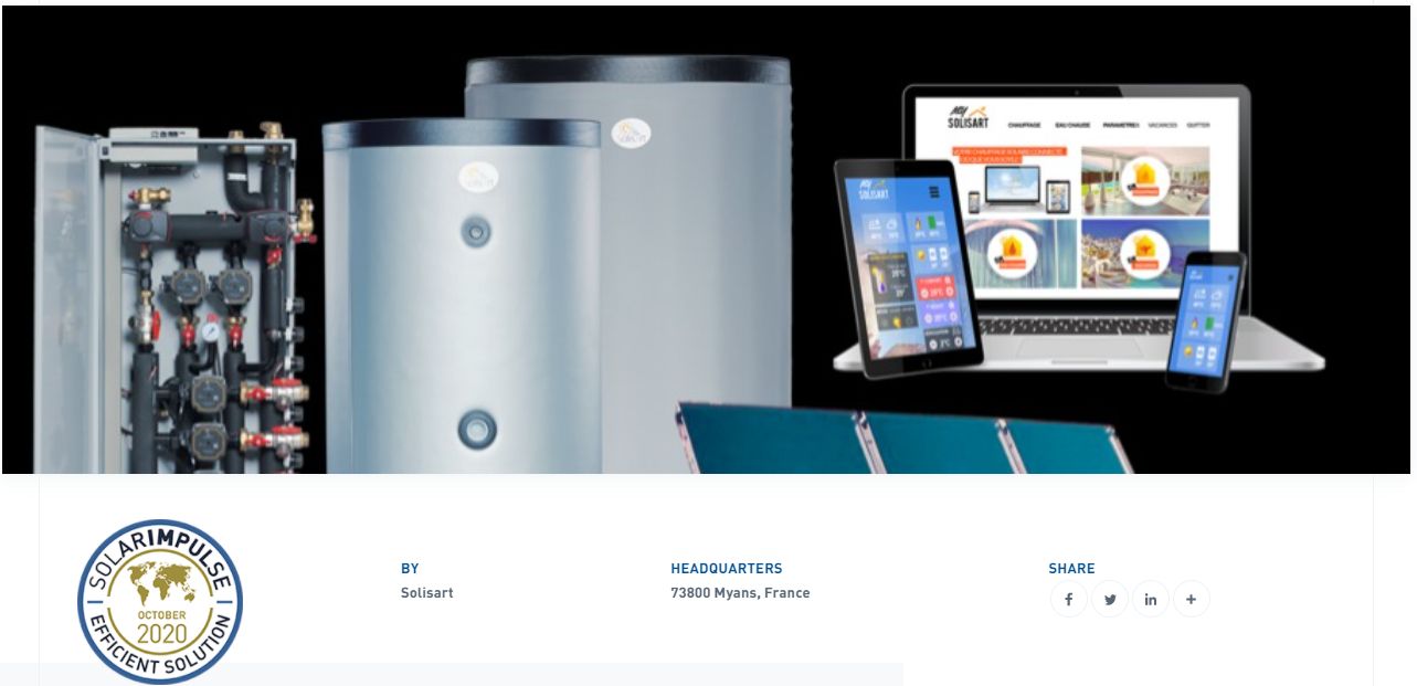 Panneau solaire Solisart Pour SolaroPac