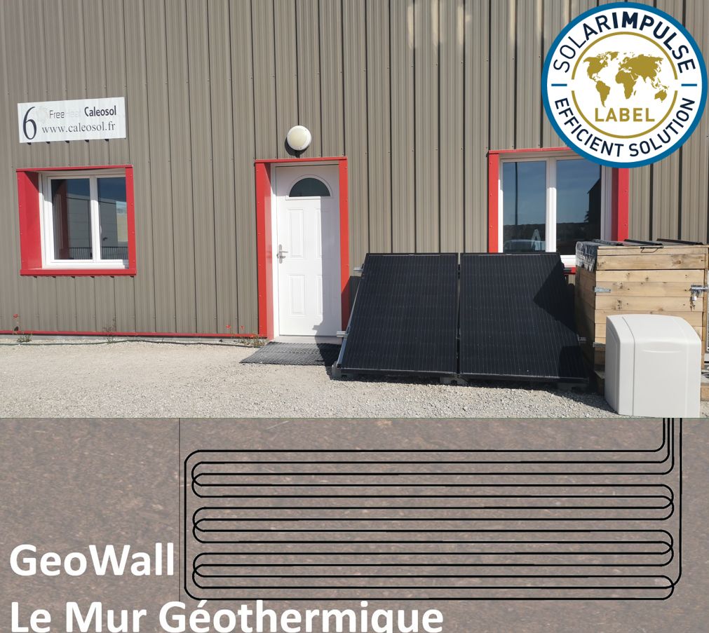 Notre banc de test: panneaux solaire, pompeS à chaleur géothermique, mur géothermique