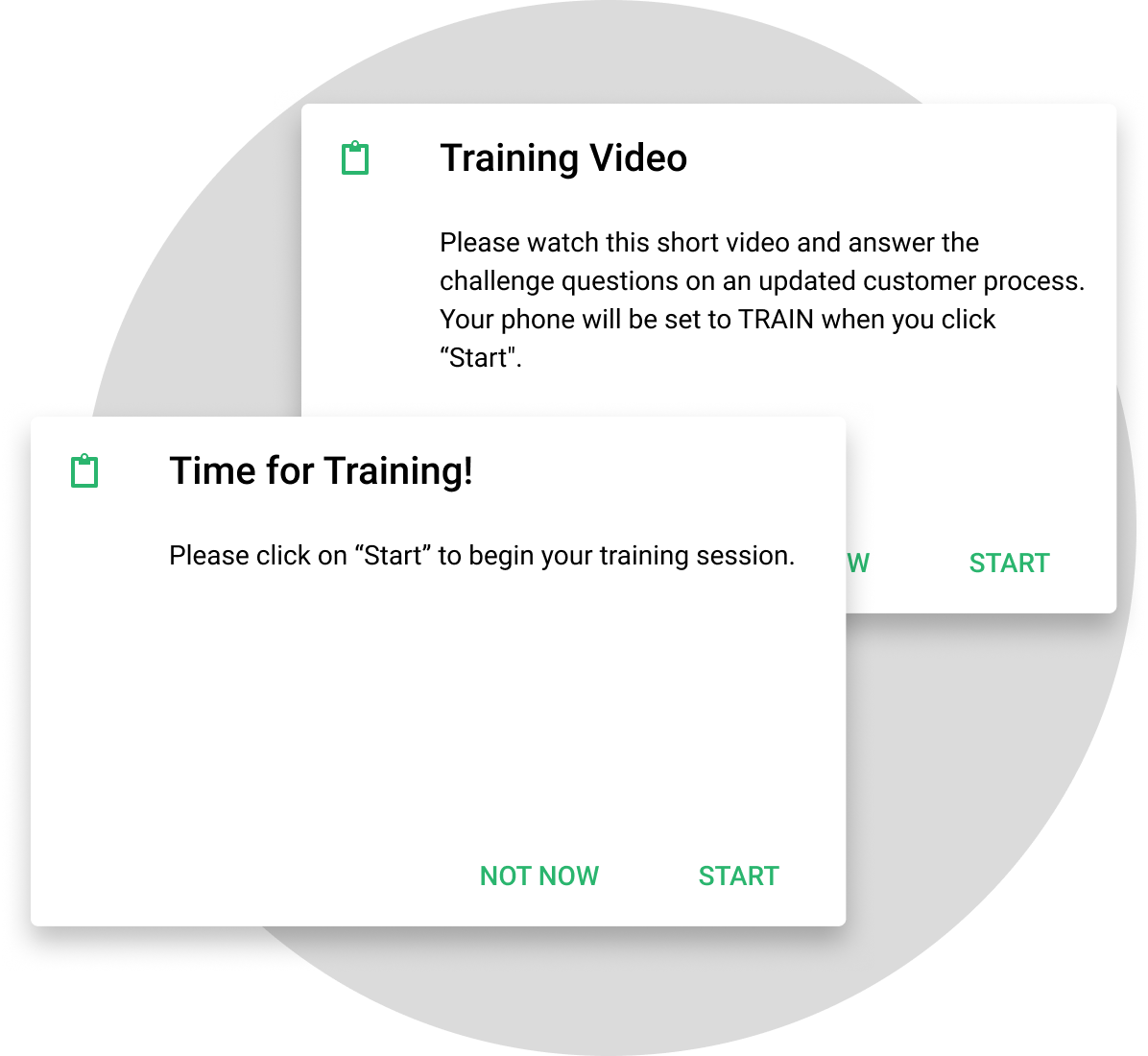 Intraday automation sends training directly to agent desktops during idle time, ensuring your team receives the development they need to thrive, ...