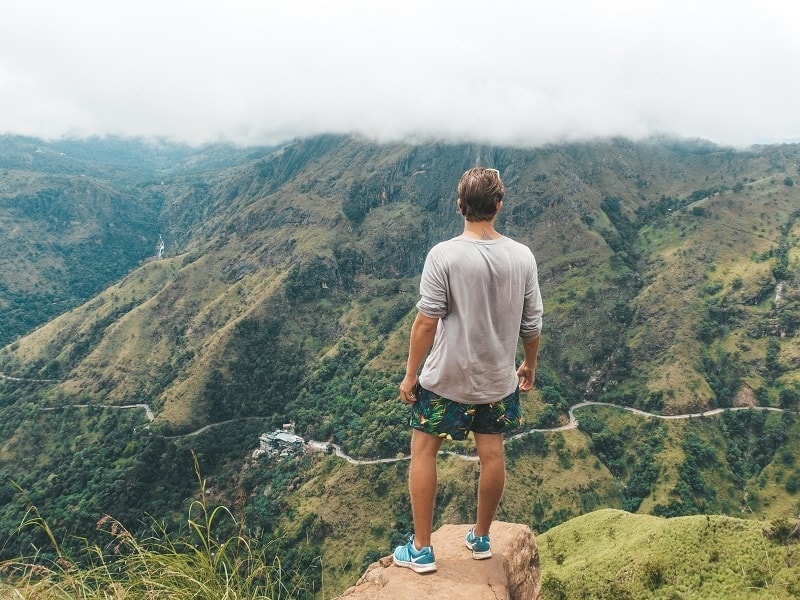 hiking in Sri Lanka - little Adams Peak