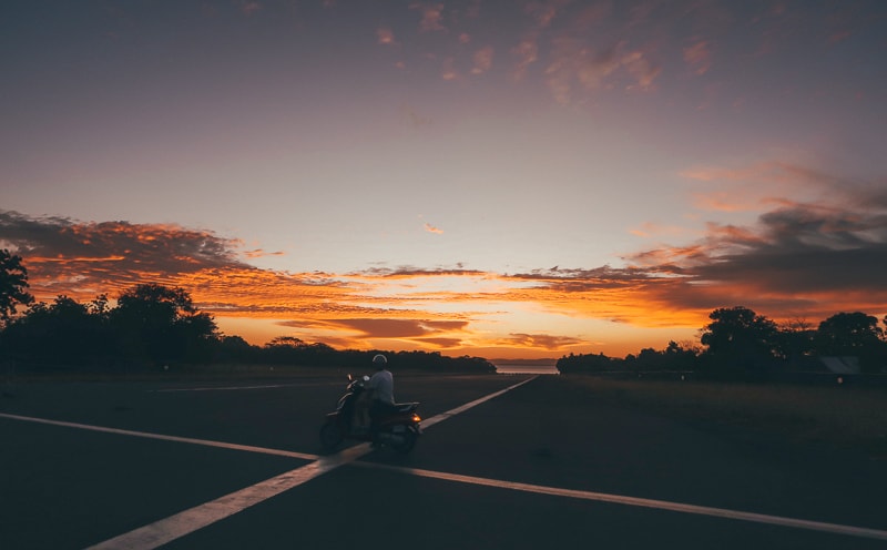 sunset in Nicaragua