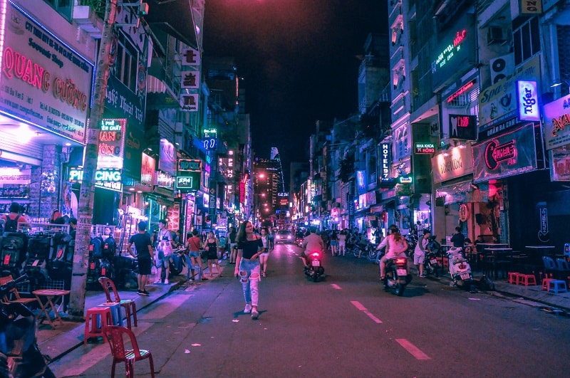 party in ho chi minh