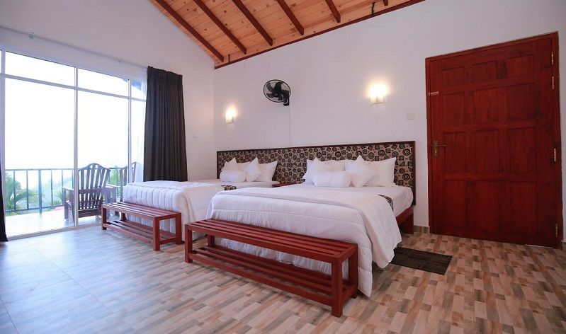 Rooms at Ella Red Rock hotel in Ella