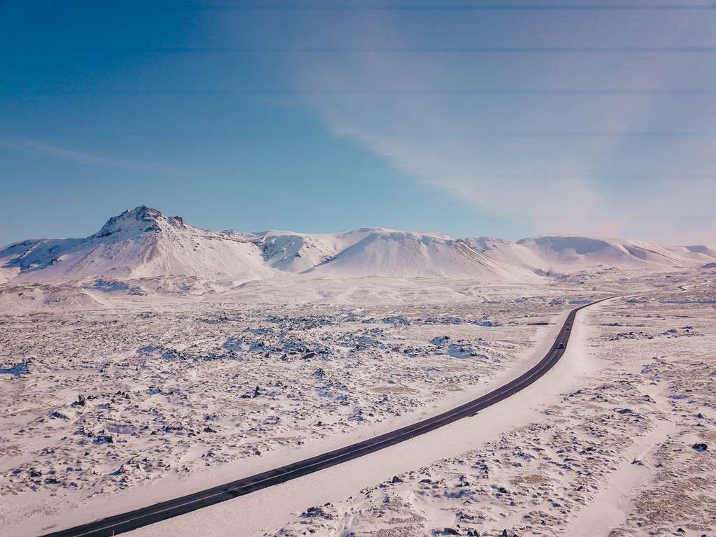 driving around iceland