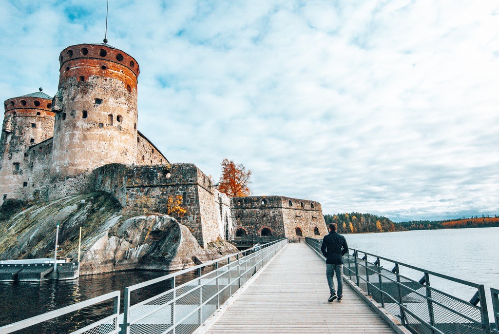 driving in finnish lakeland