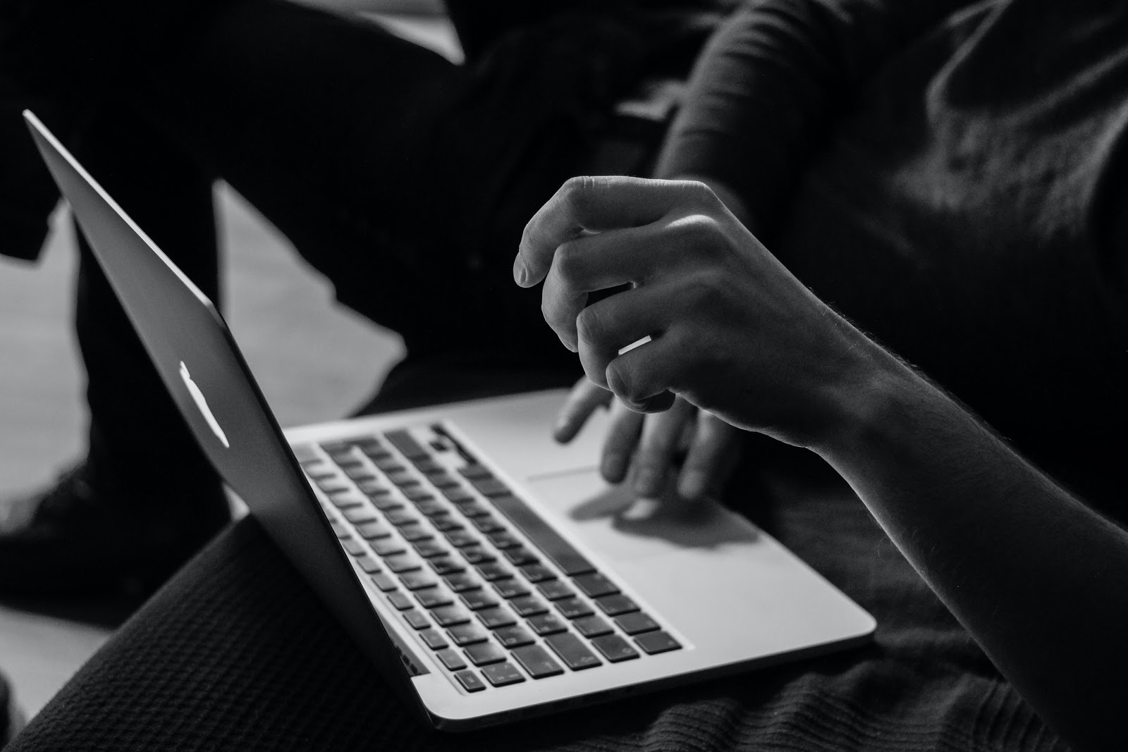 A person checking an online liability waiver