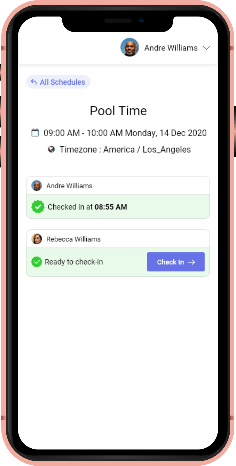 Self check-ins with Omnify