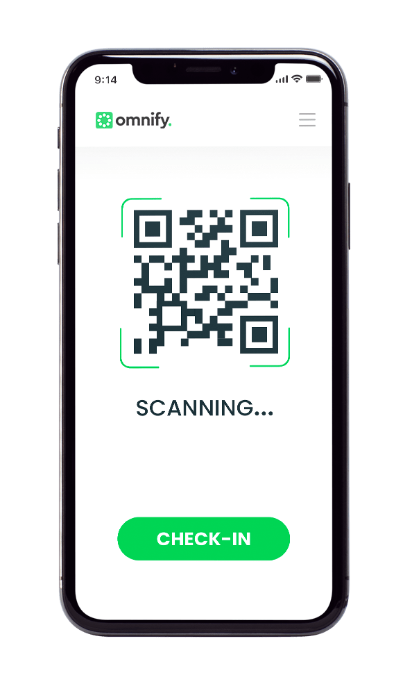 Omnify Digital QR Code scan