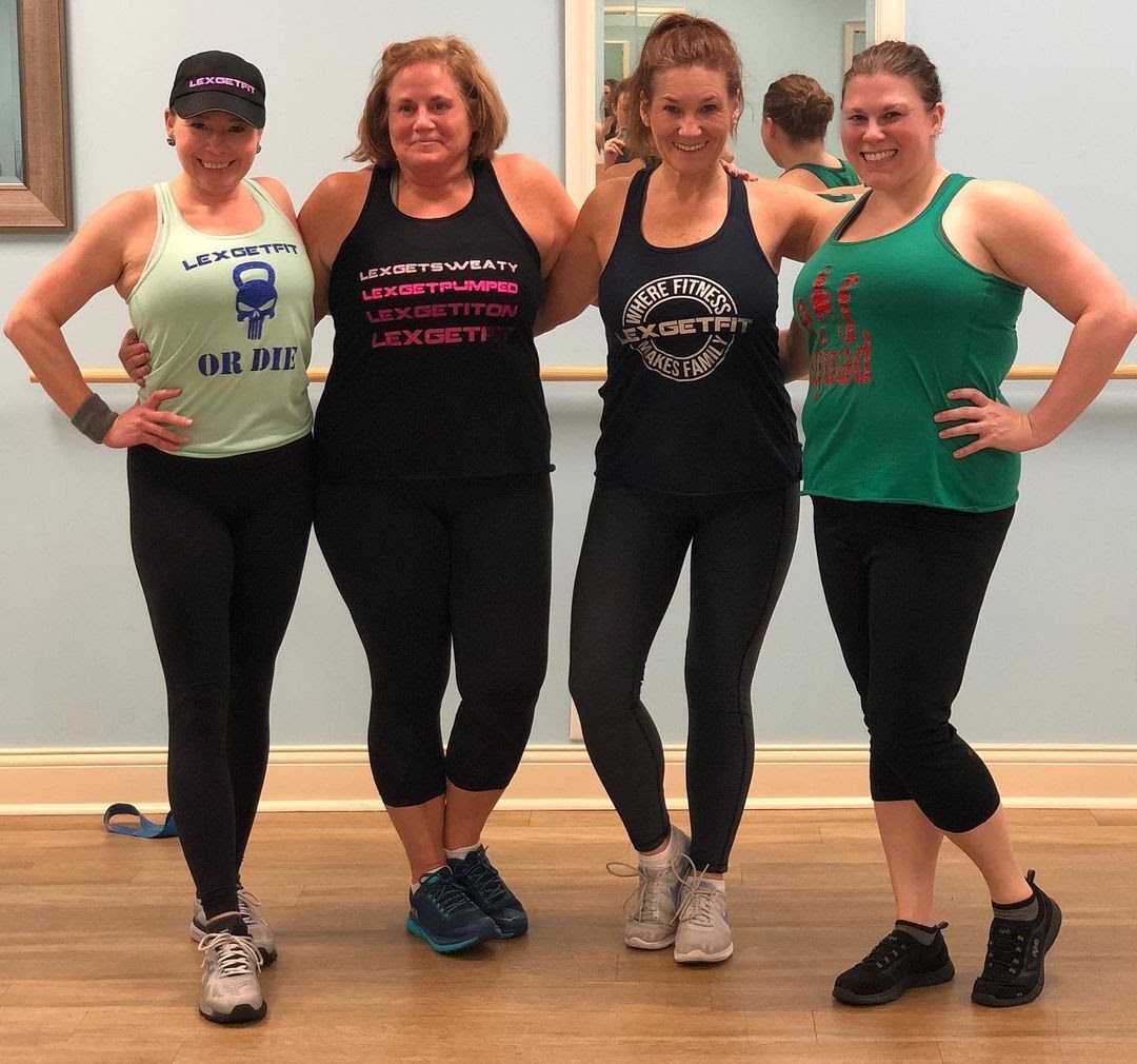 LexGetFit fitness instructors in their studio in Kentucky, United States