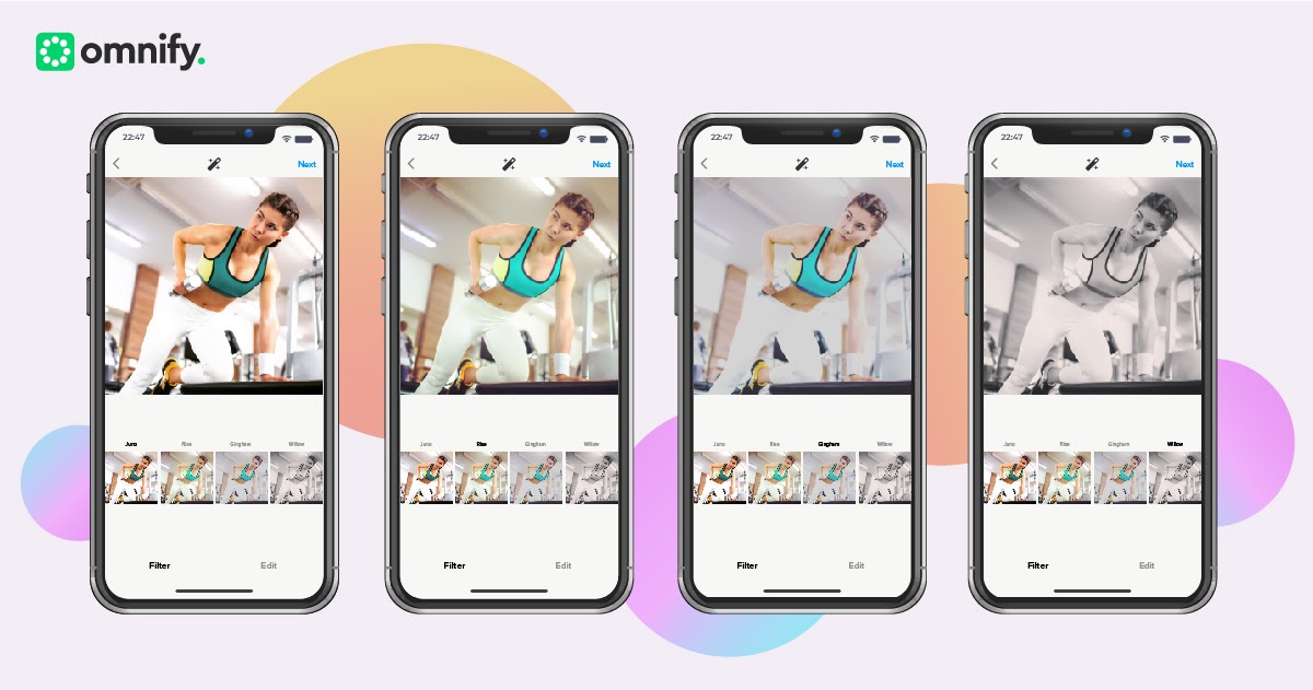 How different instagram filters changes the impact of your fitness studio marketing