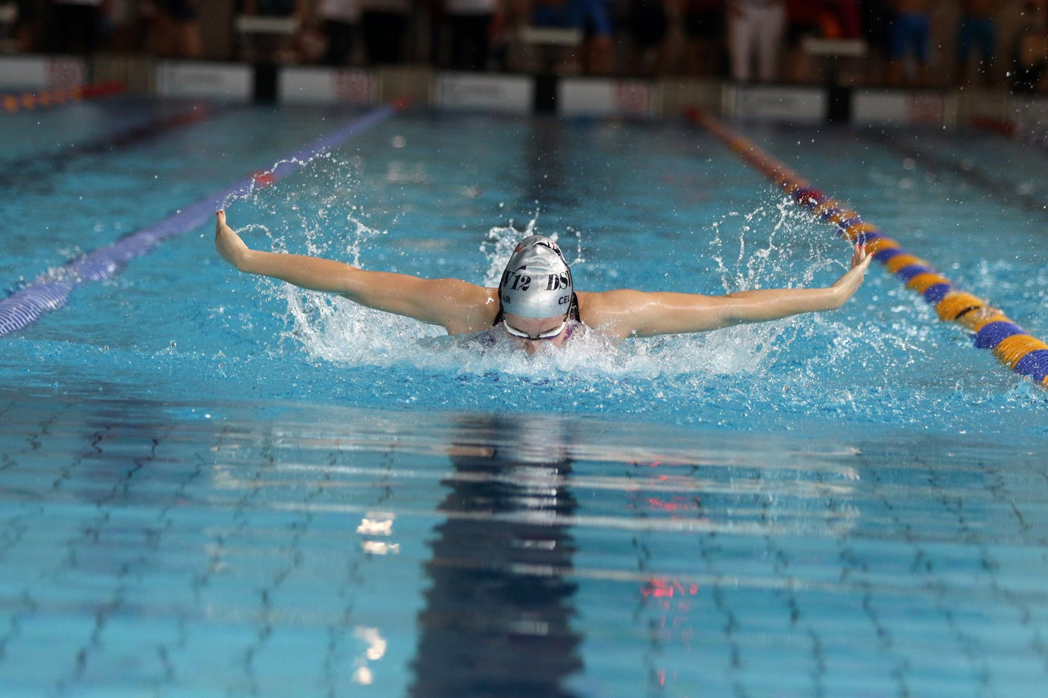 A swimmer at DSW 12 Darmstadt