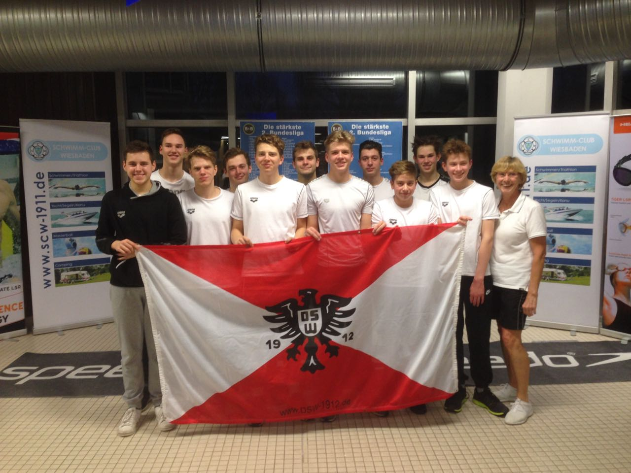 DSW 12 Darmstadt swimming team