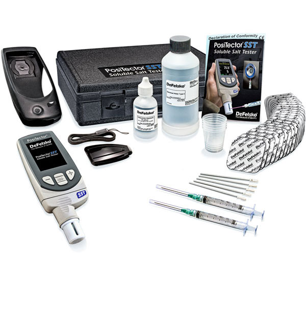 PosiTector SST adhesive patch advanced gage kit