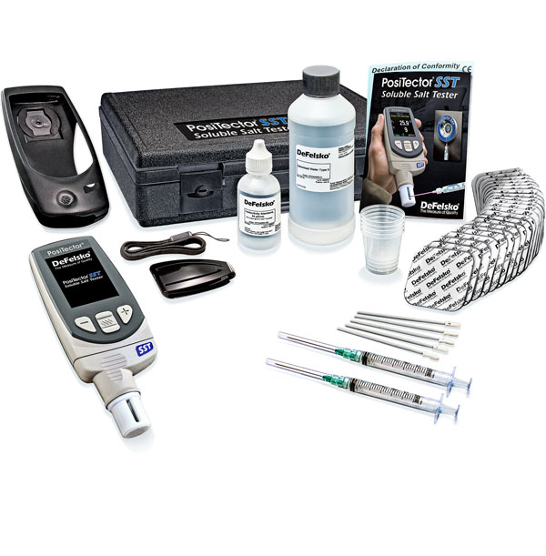 PosiTector SST adhesive patch standard gage kit