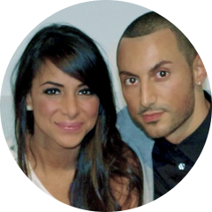 Karima and Marlon Georgiou