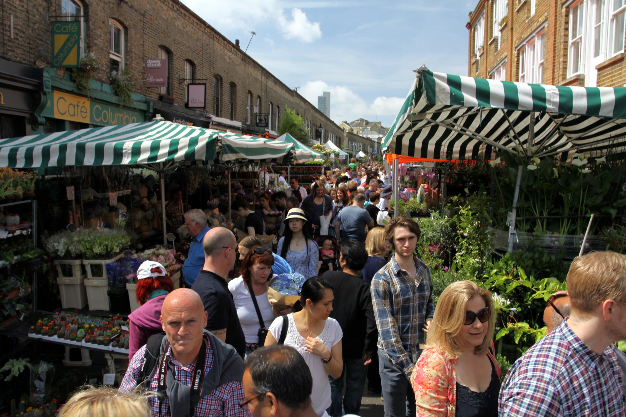 Columbia Road Flower Market Public Markets