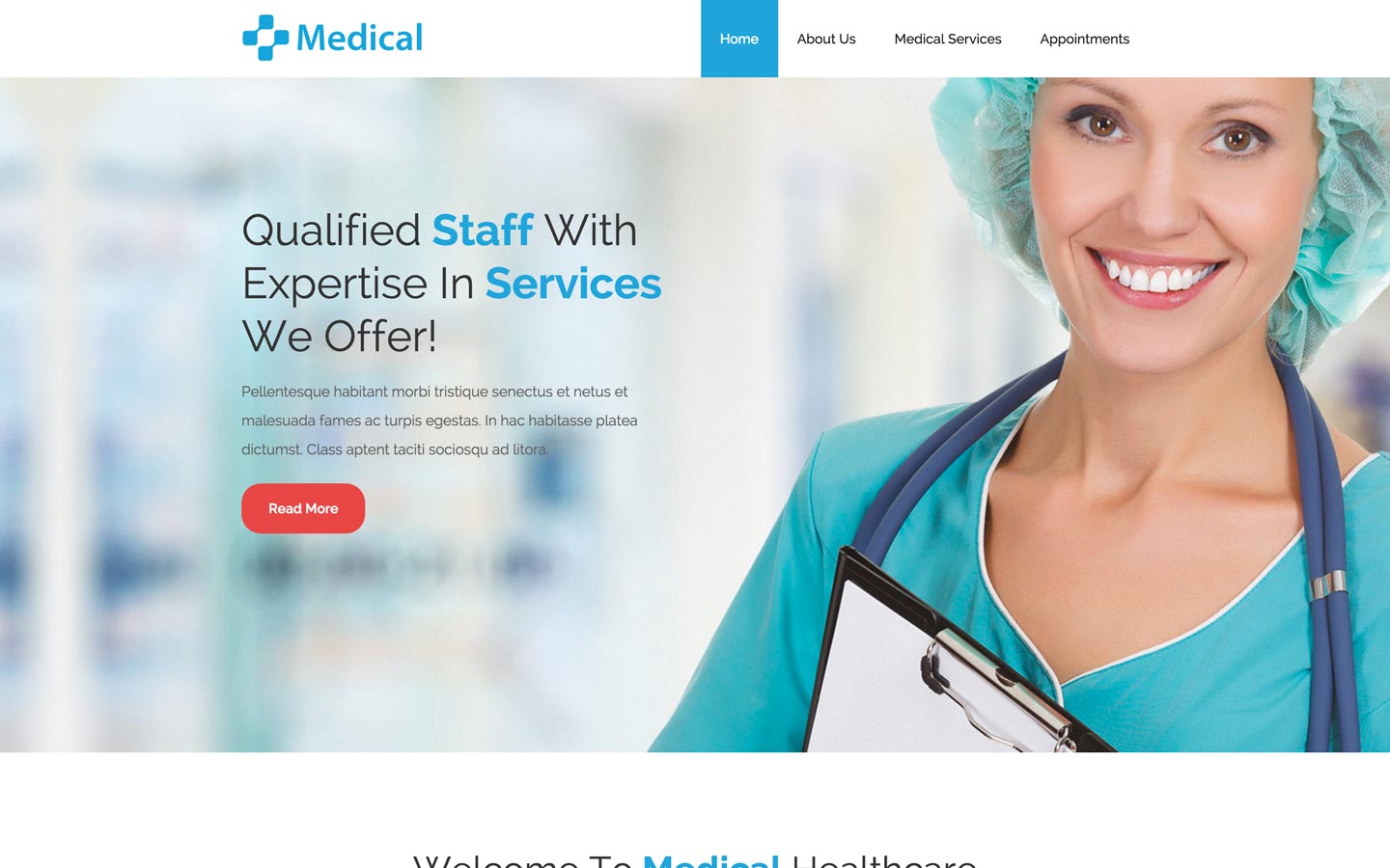 dentistry website template