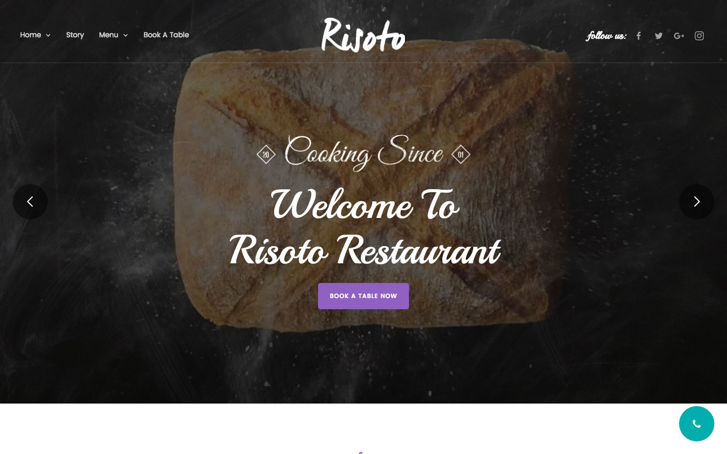 restaurant website templates available