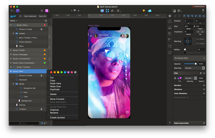 Midnight Sketch Plugin