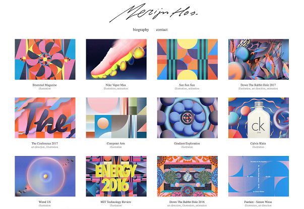 Merijn Hos Online Design Portfolio