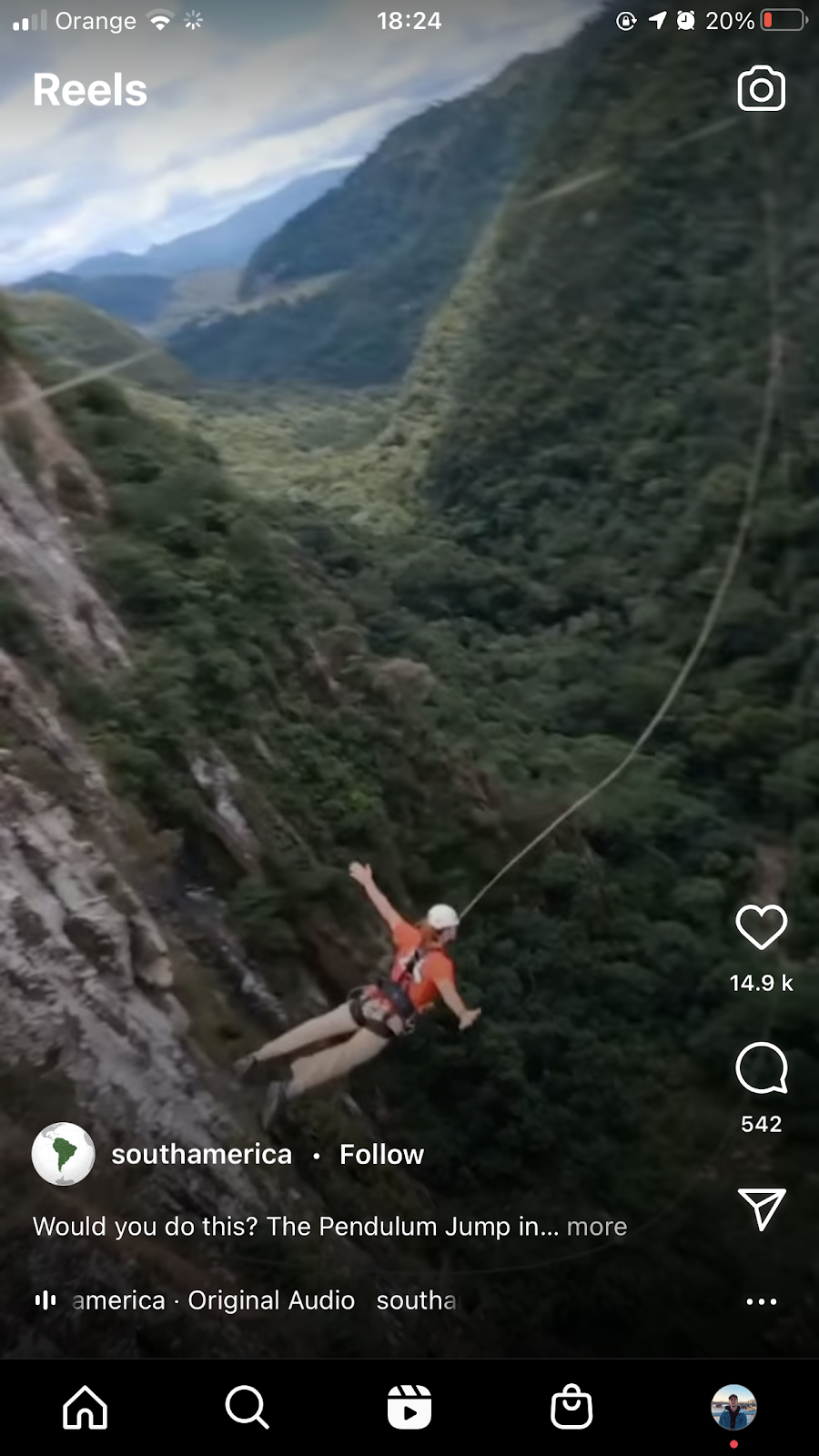 southamerica Instagram reels
