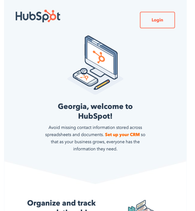 HubSpot platform