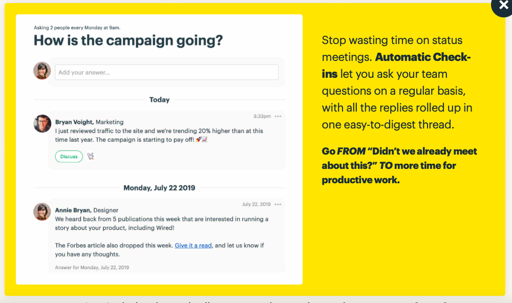 Basecamp project workflow