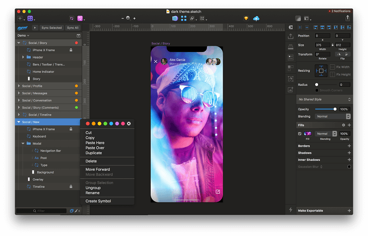 Midnight Sketch Plugin