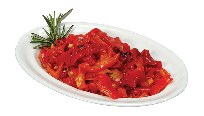 Sliced Fire Roasted Peppers Image