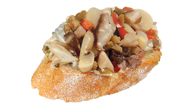 Mushroom Bruschetta Image