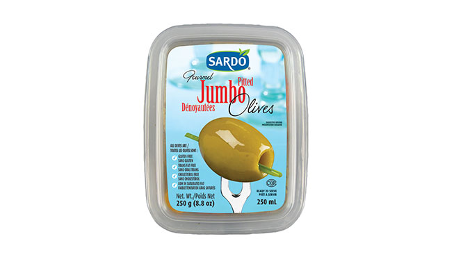 Pitted Green Olives 250 mL