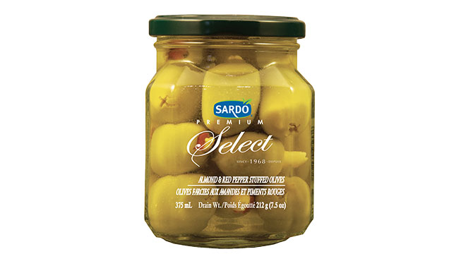 Almond & Red Pepper Stuffed Olives 375 mL