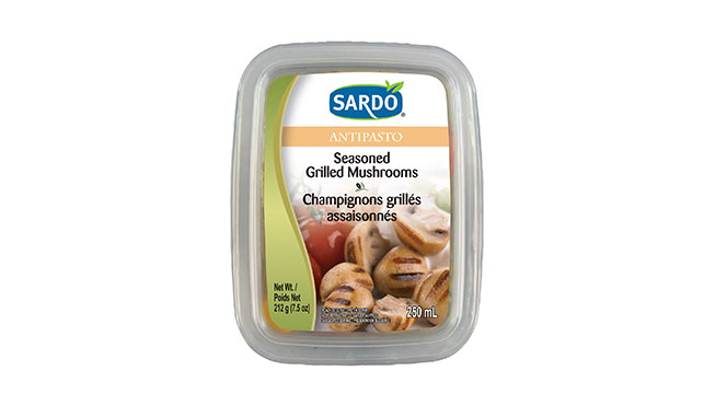 Grilled Button Mushrooms 250 mL