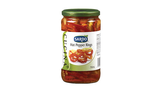 Hot Pepper Rings 750 mL