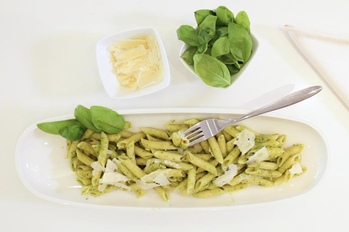 Basil Pesto Pasta Image