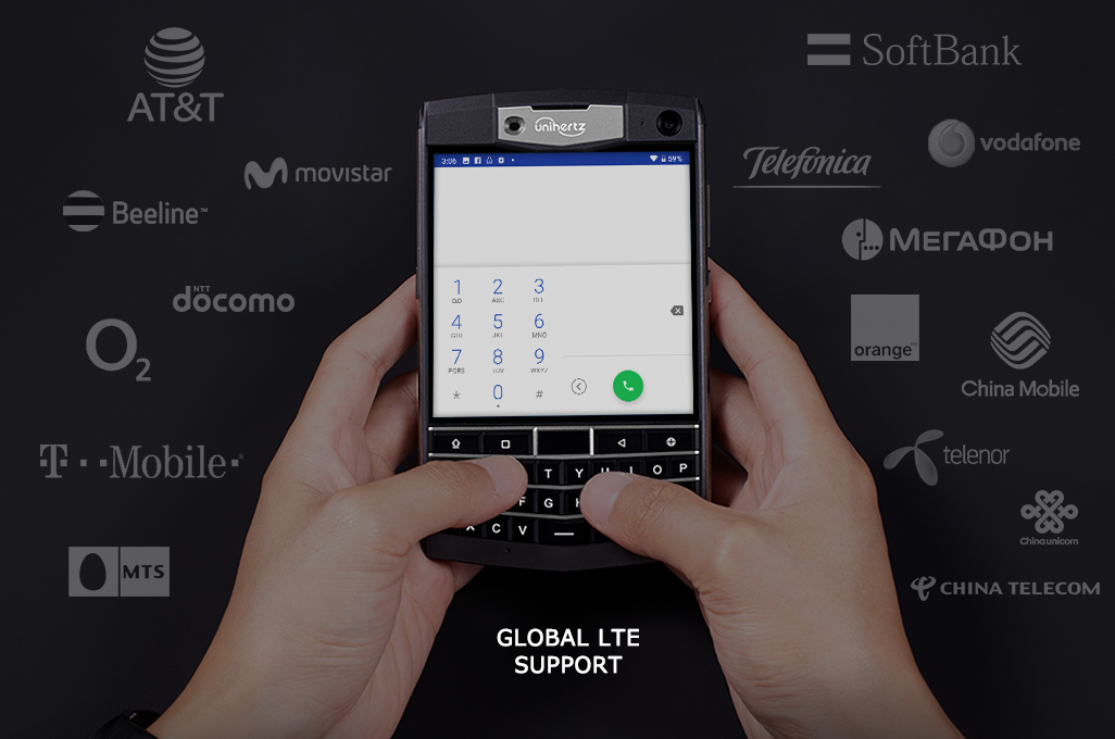 Unihertz Titan Qwerty タフネススマートフォン