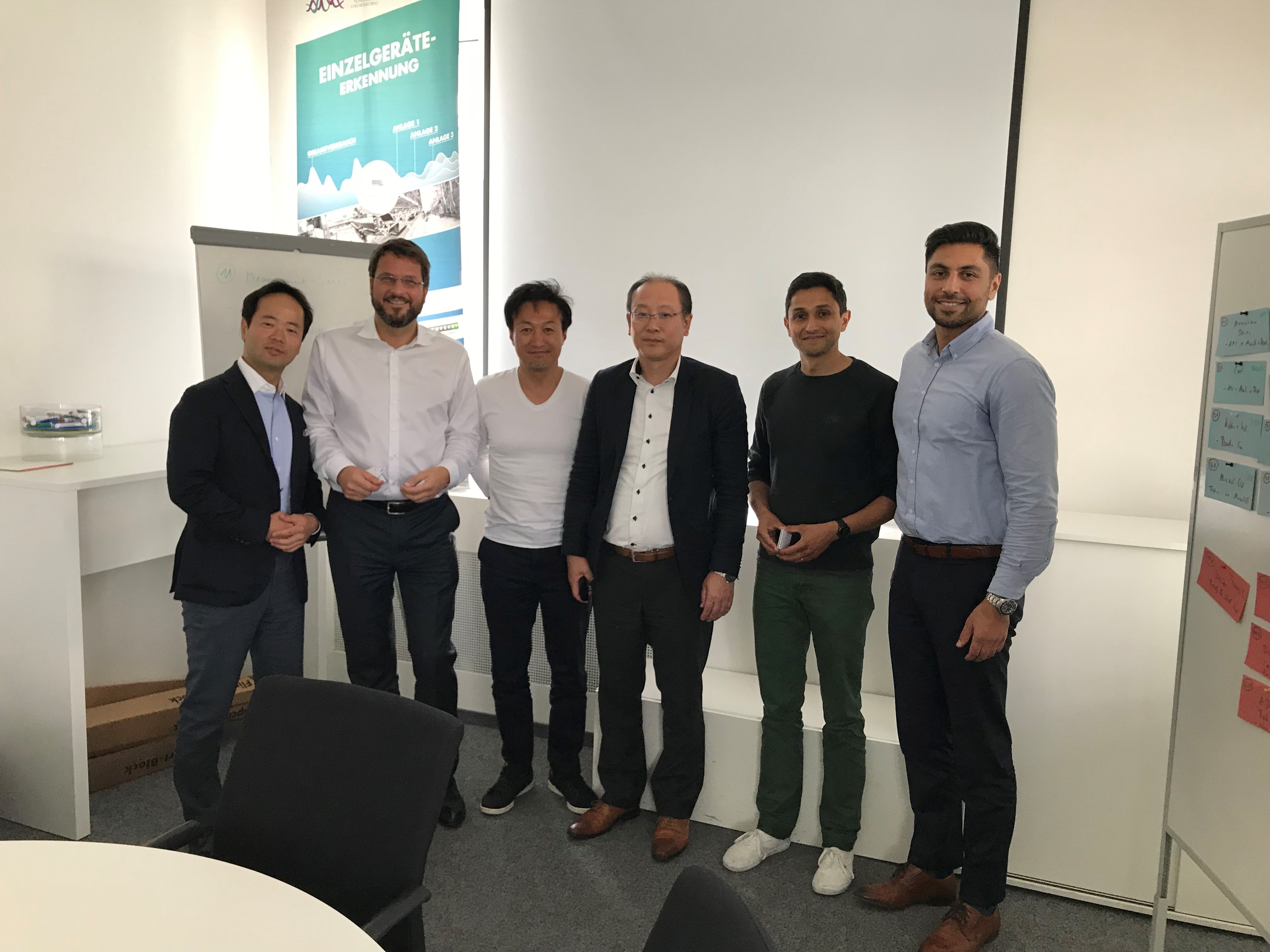 GreenPocket und Vertreter der japanischen Fachdelegation