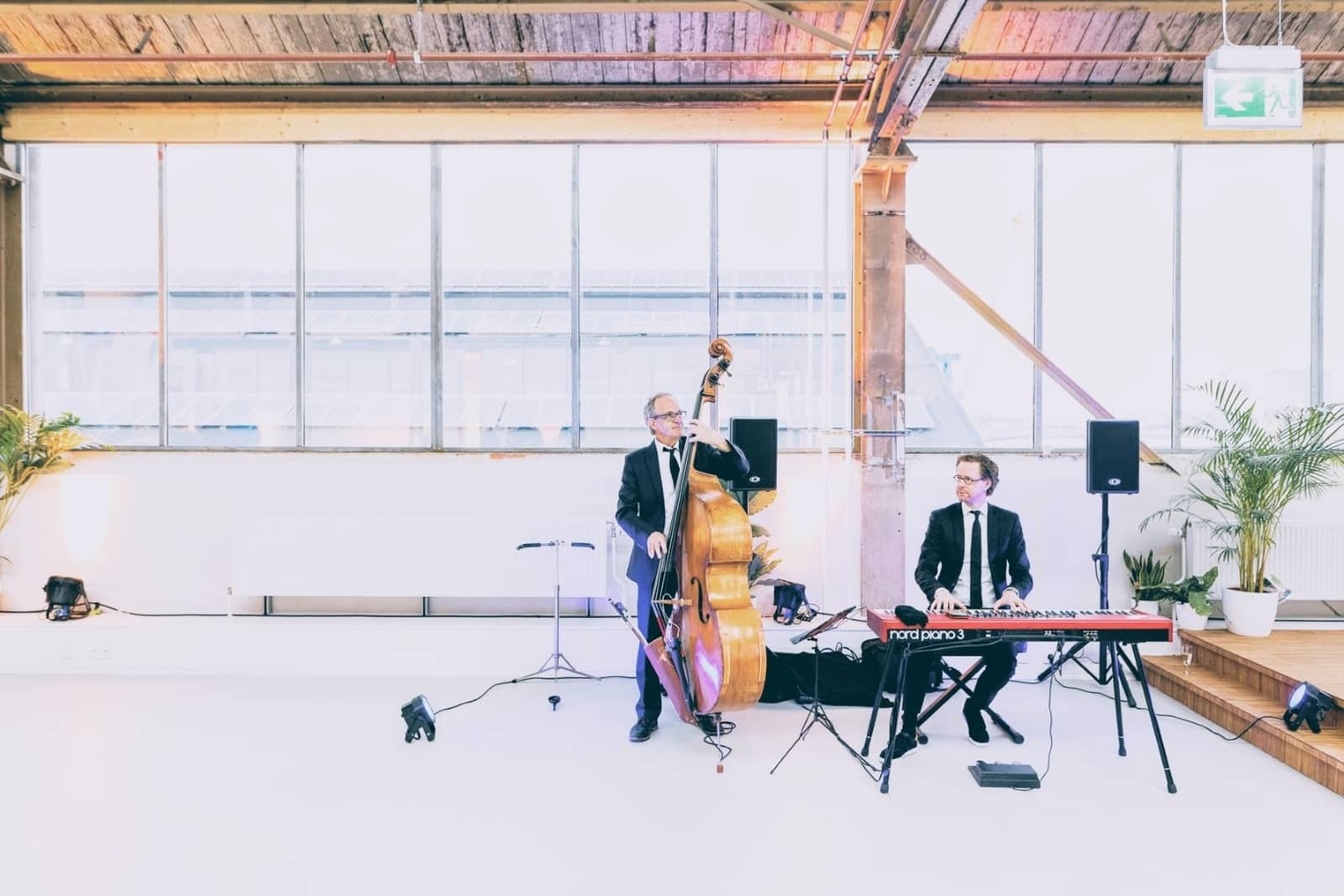 Allround Jazz Duo — piano + contrabas — Kies voor dé nr. 1 in jazz